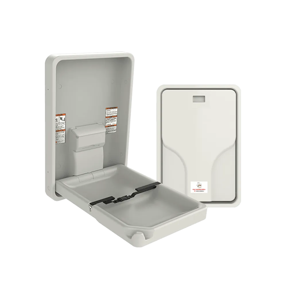 ASI - 9015 - Baby Changing Station - Vertical, Plastic, Surface Mounted