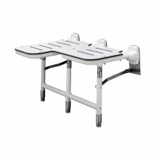 Bobrick Bariatric B-918116 Folding Shower Seat with Legs
