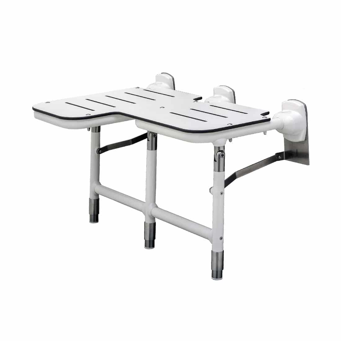 Bobrick Bariatric B-918116 Folding Shower Seat with Legs