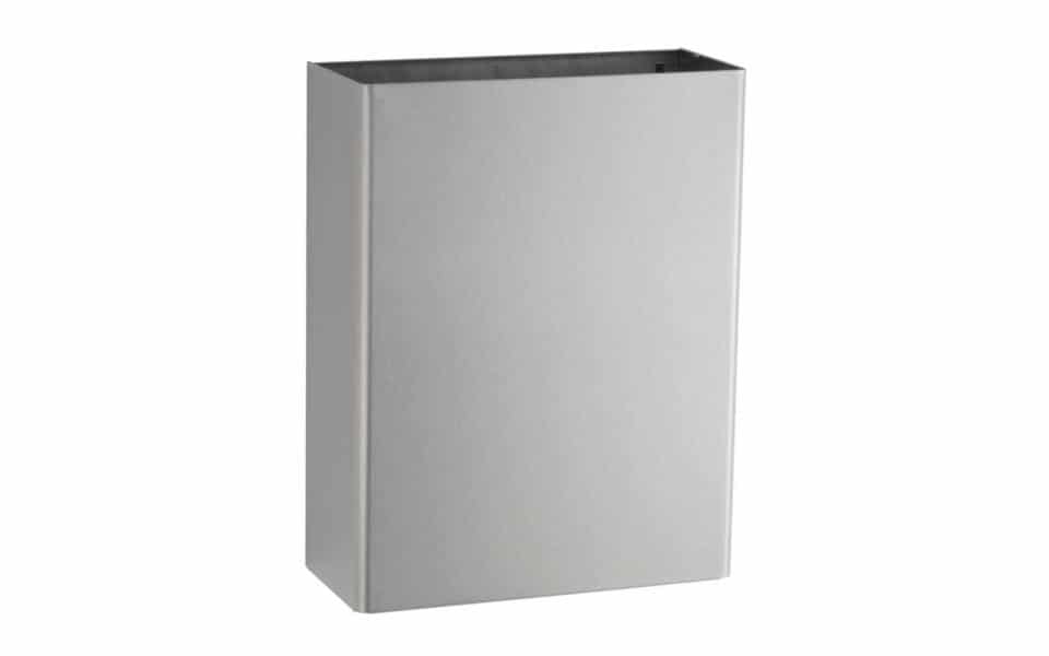 Bobrick B-279 Classic Series 6.4-Gal Surface-Mounted Waste Receptacle