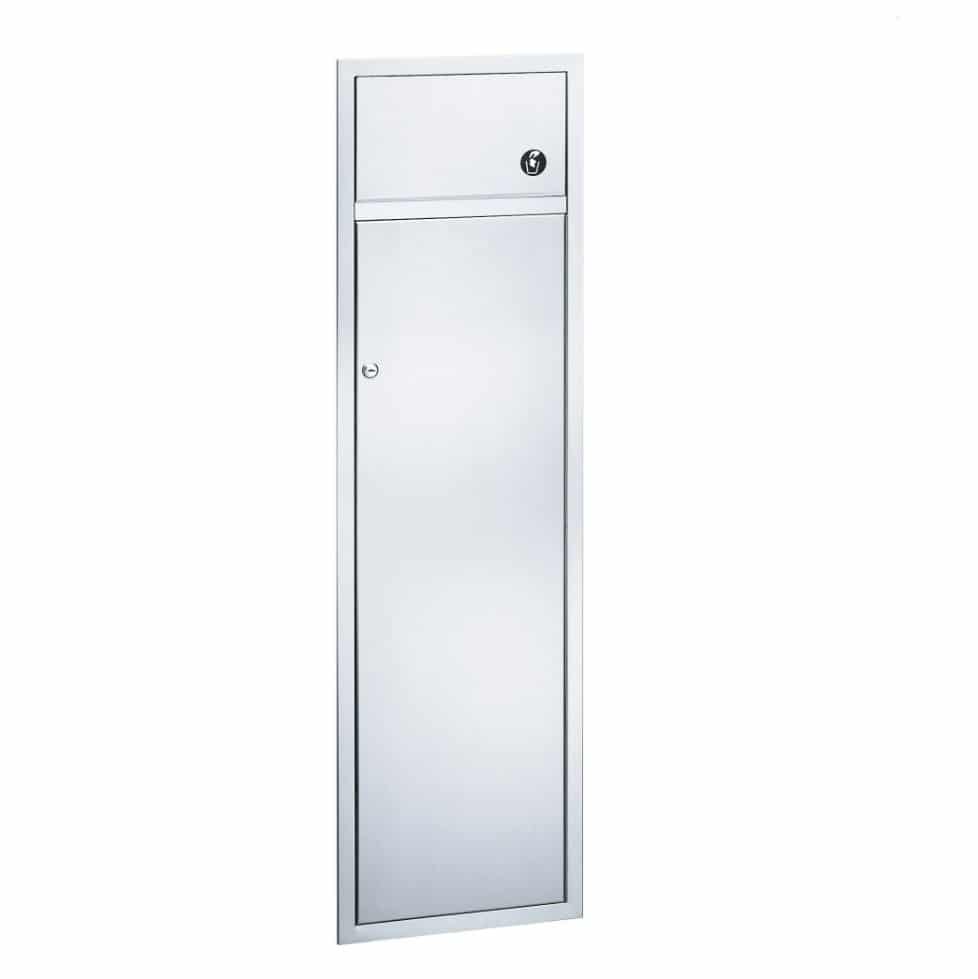 Bradley 315 - 9.2 Gallon Framed Waste Receptacle