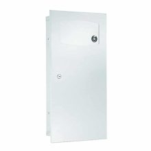 Bradley 3257 - 2.8 Gallon Frameless Waste Receptacle