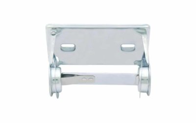 Bradley 5054 Tension Spring Control Single Roll Toilet Paper Dispenser