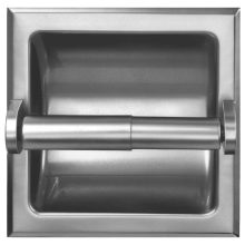Bradley 5102 Recessed Single Roll Toilet Paper Dispenser