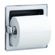 Bradley 5104 Recessed Single Roll Toilet Paper Dispenser