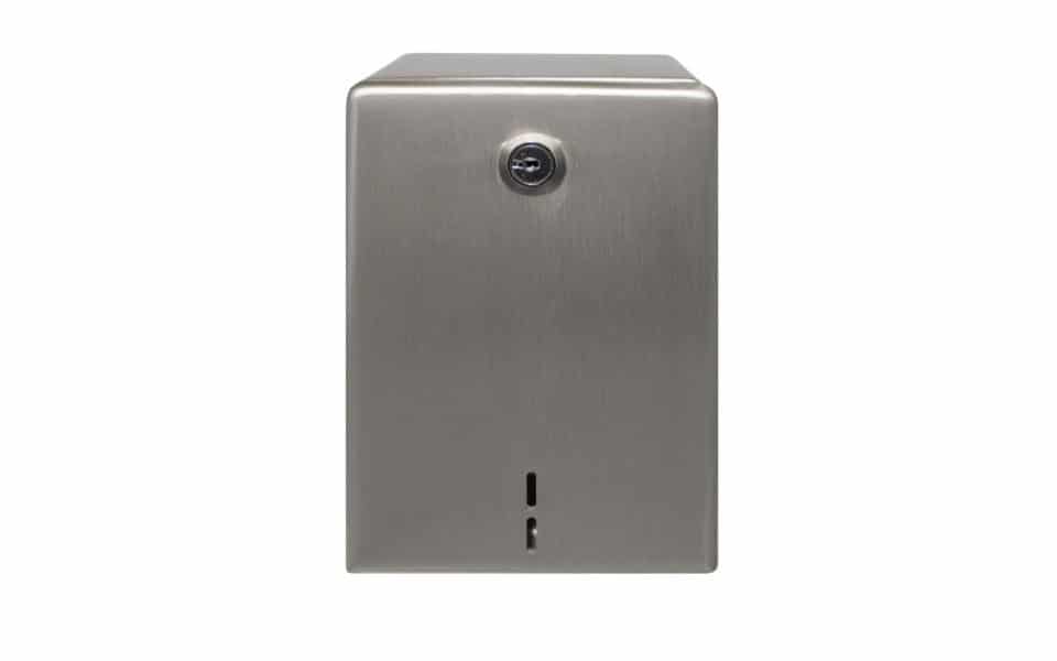 Bradley 515 Surface-Mounted Stainless Steel Sheet Paper Dispenser