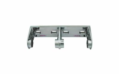 Bradley 522 Tension Spring Control Spindle-less Dual Roll Toilet Paper Dispenser