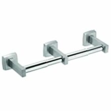 Bradley 5235 Surface-Mounted Bright Polish Stainless Steel Dual Roll Toilet Paper Dispenser