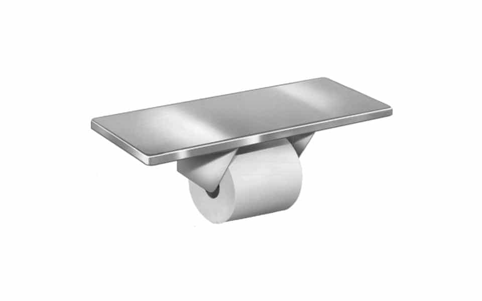 Bradley 5262 Toilet Paper Dispenser With Shelf