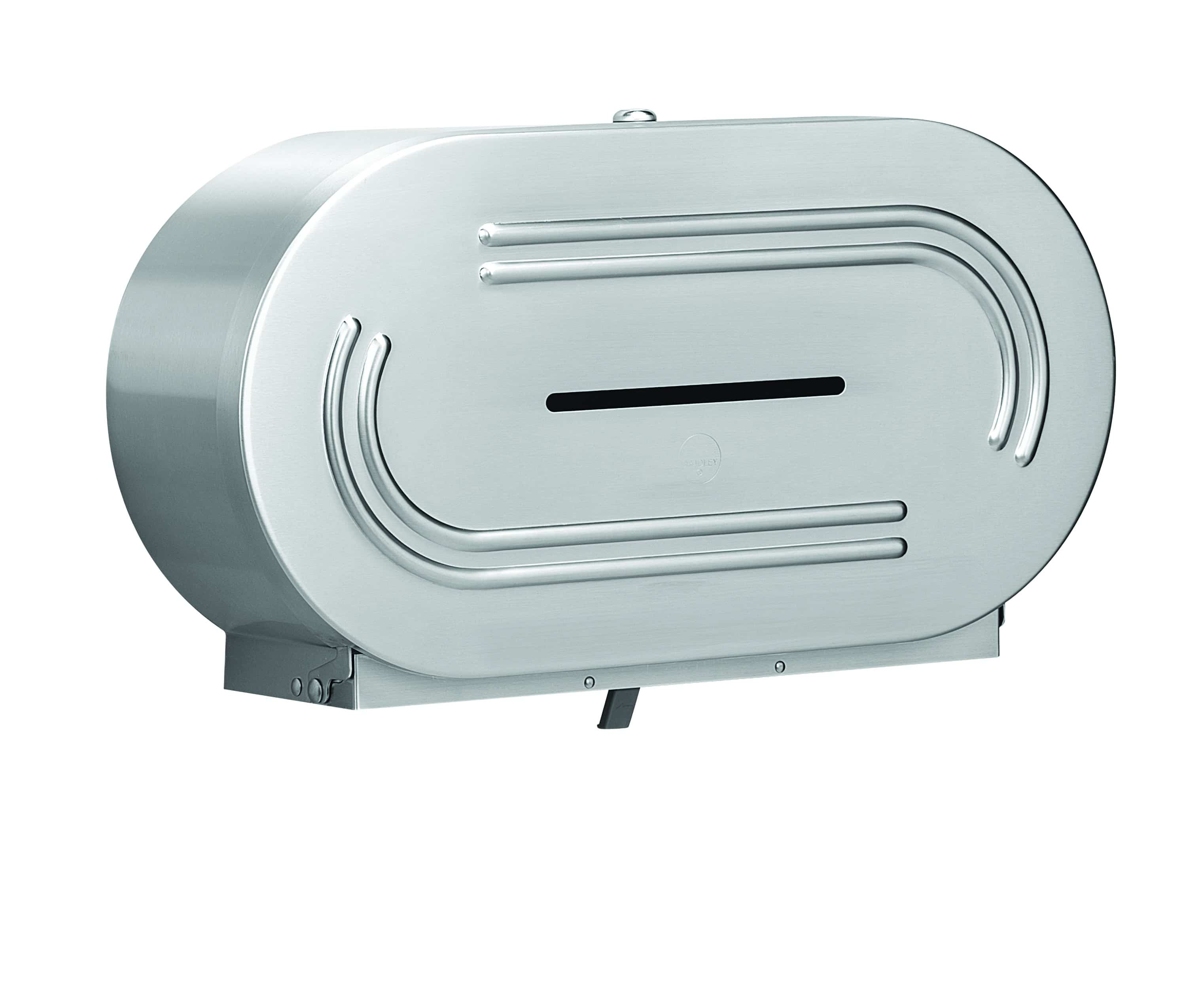 Bradley 5425 Jumbo Dual Roll Toilet Paper Dispenser