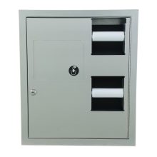 Bradley 5942 Paper Dispenser & Napkin Disposal 1-Stall Combination Unit