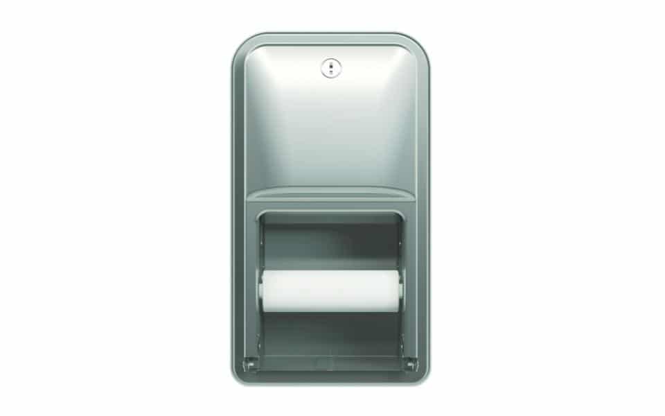 Bradley 5A00 Diplomat Recessed Toilet Paper Dispenser