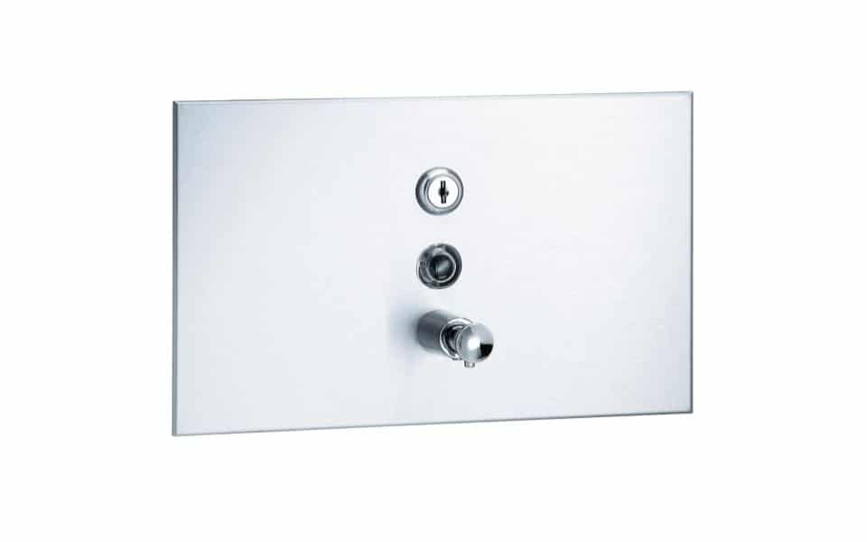 Bradley 6437 Frameless Recessed Liquid or Foam Soap Dispenser