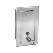 Bradley 644 Vertical Recessed Soap Dispenser