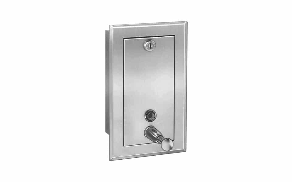 Bradley 644 Vertical Recessed Soap Dispenser
