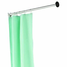 Bradley 9539 Concealed Mounting Stainless Steel 1-1/4" OD Shower Curtain Rod