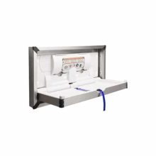 Bradley 962 Baby Changing Station - Stainless Steel Recessed