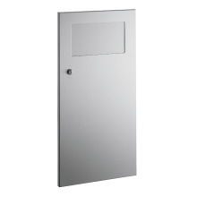Bobrick Recessed Waste Receptacle with Disposal Door B-35633