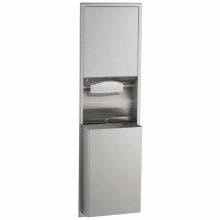 Bobrick Recessed Convertible Paper Towel Dispenser and Waste Receptacle B-3944