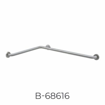 Bobrick 1 ½” Diameter Two-Wall Grab Bar B-6861 - Image 3