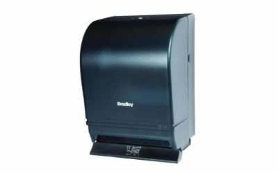 Bradley 2497 Push-Lever Roll-Towel Dispenser