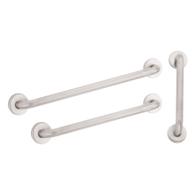 Grab Bar Set for ADA and ICC/ANSI Compliance