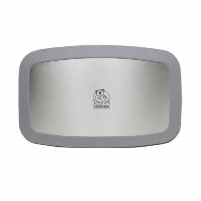 Koala Kare Horizontal Wall Mounted Baby Changing Station with Stainless Steel Veneer KB200-SS