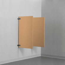 Wall Hung Urinal Screen - Solid Core Reinforced Composite
