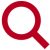 red magnifying glass icon