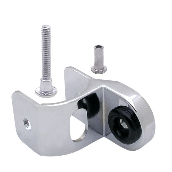 605510 STRIKE & KEEPER (CONCEALED LATCH) 1-1/4" POST 1" DOOR W/SCREWS - 6LP