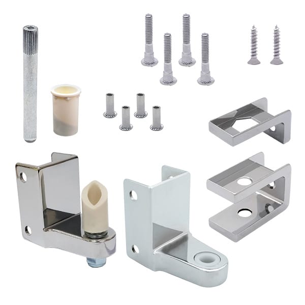 663130 REPLACEMENT HINGE PACK 1" DOOR 1-1/4" POST 6LP