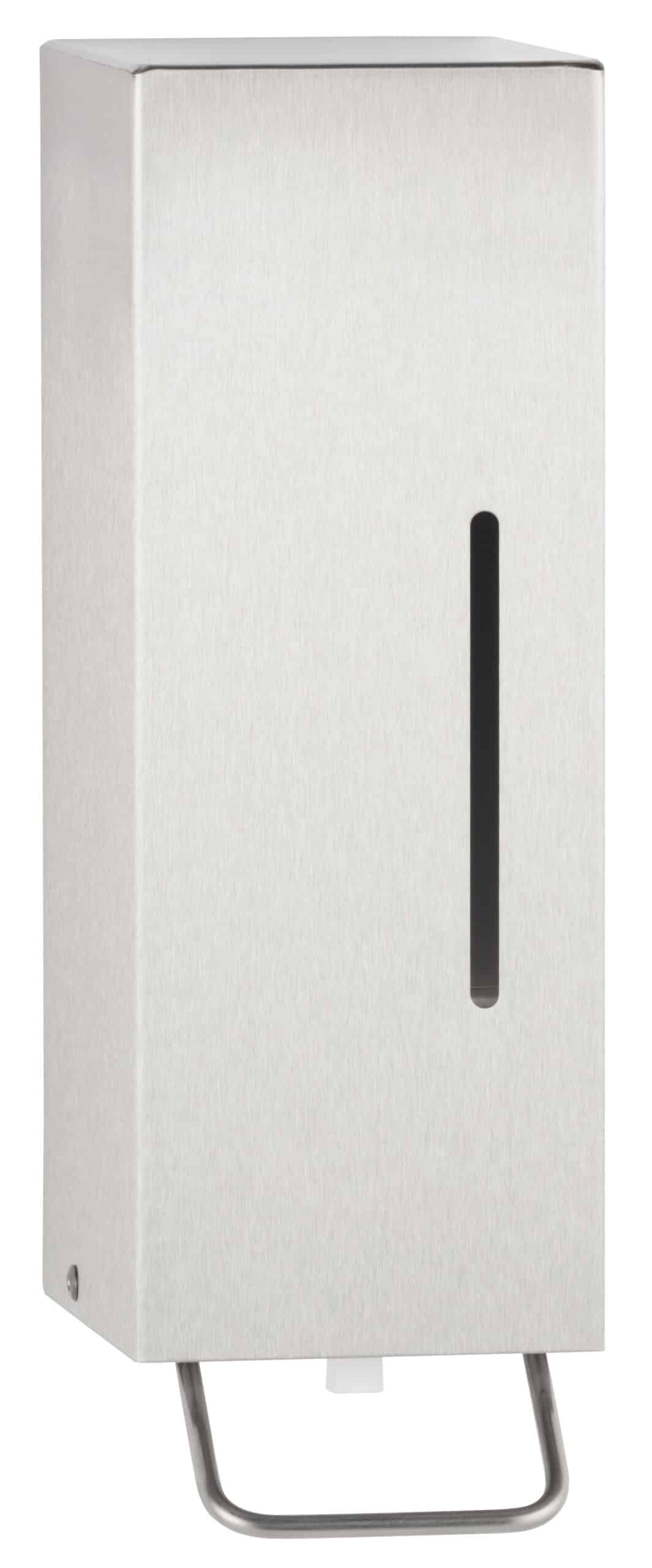 Surface-Mounted Manual Foam Soap Dispenser, Satin Finish, 17-fl oz.