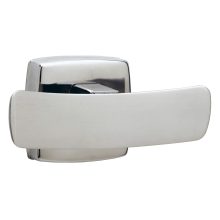 Surface-Mounted Double Robe Hook, Satin Finish