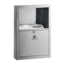 Surface-Mounted Sharps Disposal Cabinet, (Not available in Canada)