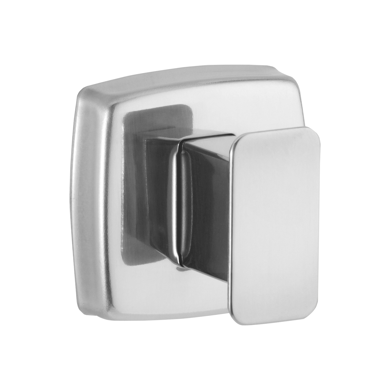 Surface-Mounted Single Robe Hook, Bright Polished