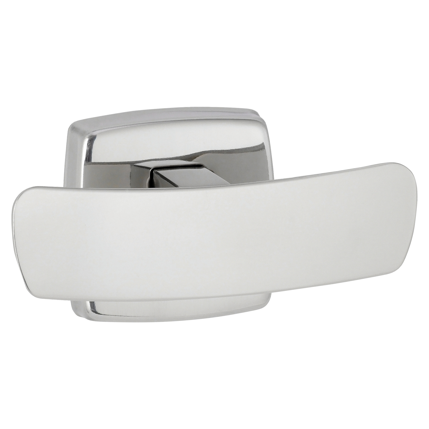 Surface-Mounted Double Robe Hook, Bright Polished