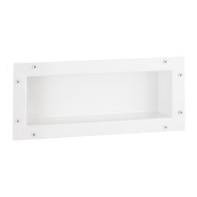 Recessed Shelf, Ligature Resistant, White Powder-Coated