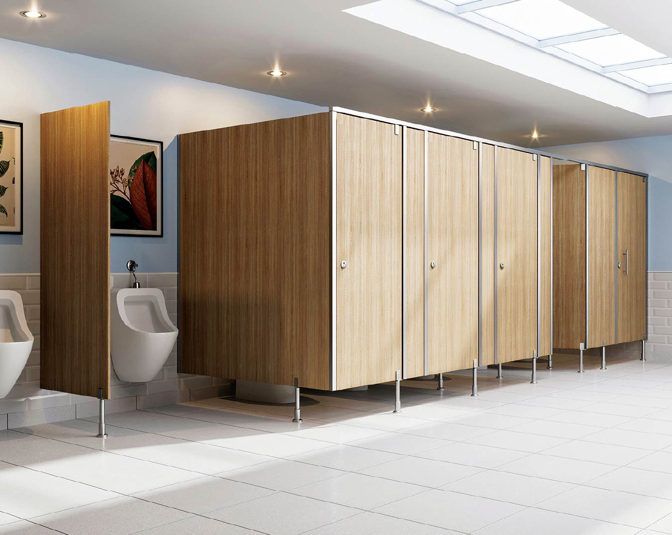 Brown Scranton Aria Stalls