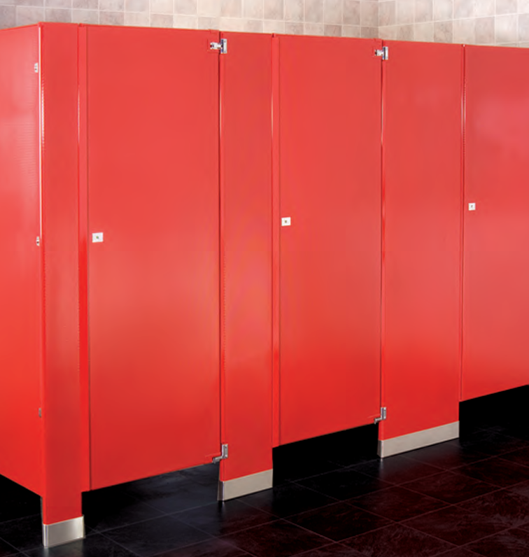 Red Metpar Dur-A-Tex Stalls